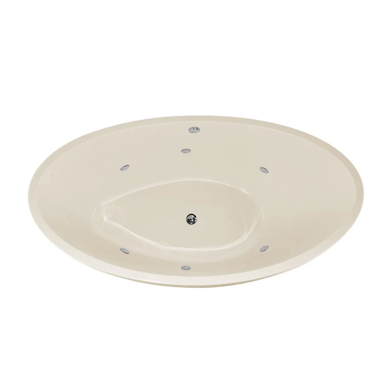 Whirlpool Tub Designer Collection Carli 66 x 36 x 27 Inch Drop-In Center Drain White Oval - Frankwebs
