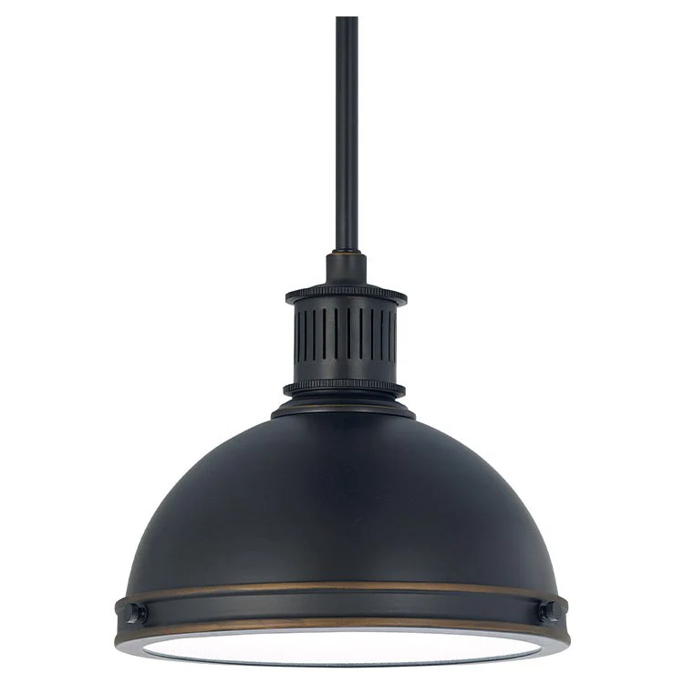 Pratt Street Metal Small Single-Light Pendant - Frankwebs