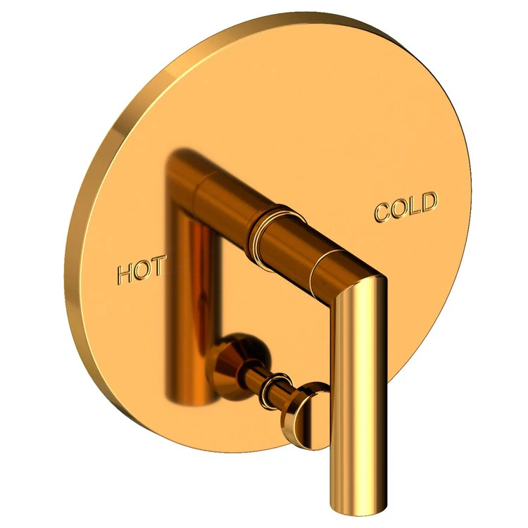 Pavani Pressure Balance Tub/Shower Valve Trim Only with Lever Handle - Satin Bronze PVD - Frankwebs