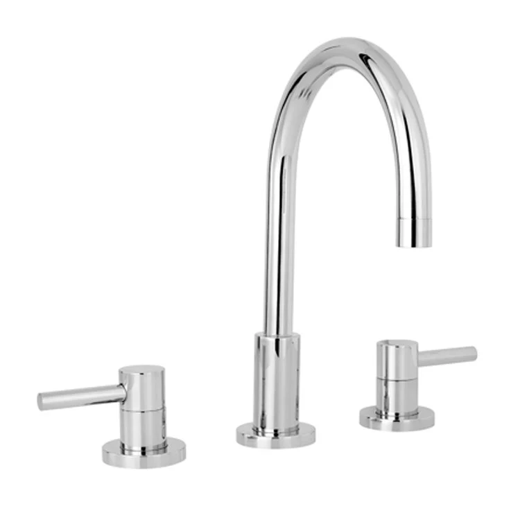 Lavatory Faucet East Linear Widespread 8 to 20 Inch Spread 2 Lever ADA Flat Black 1.2 Gallons per Minute Brass Spout Height 6-1/8 Inch - Frankwebs