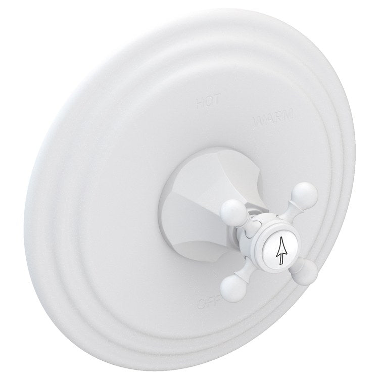 Pressure Balance Valve Trim Metropole Arrow Insert 1 Cross English Bronze ADA Depth 3-5/8 Inch - Frankwebs