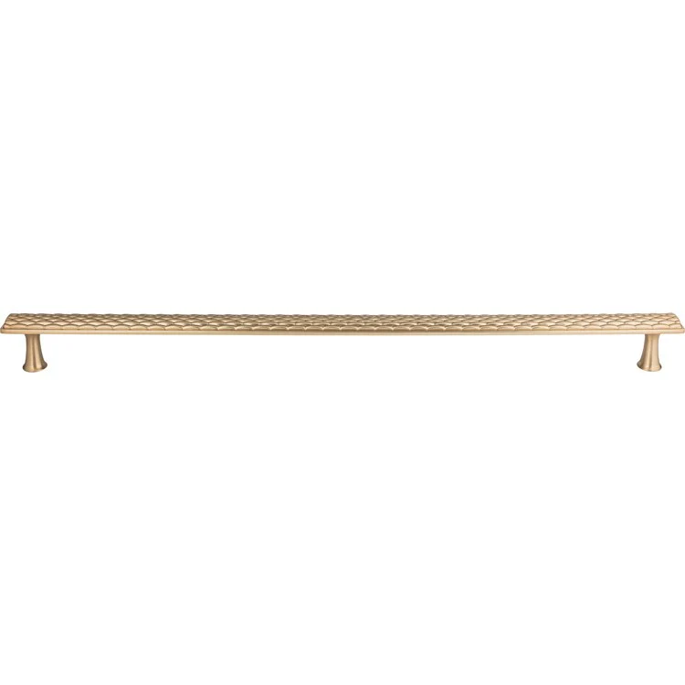 Drawer Pull Atlas Mandalay Appliance Brushed Nickel Zinc Alloy 18 Inch 19-5/8 x 1 Inch - Frankwebs