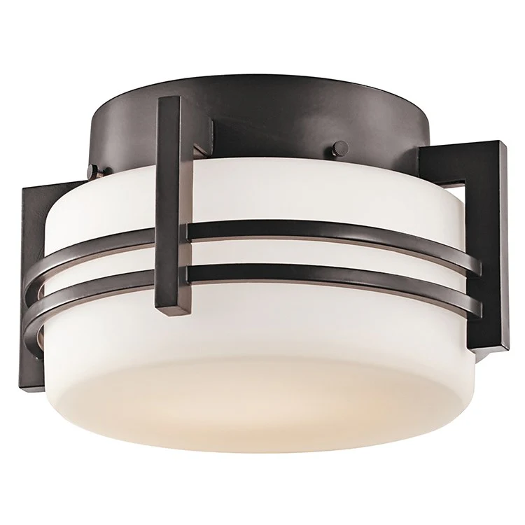 Pacific Edge Single-Light Outdoor Flush Mount Ceiling Fixture - Frankwebs
