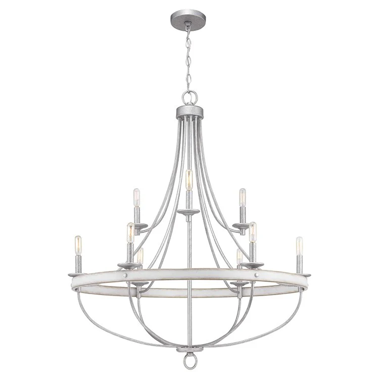 Gulliver Nine-Light Two-Tier Chandelier - Frankwebs