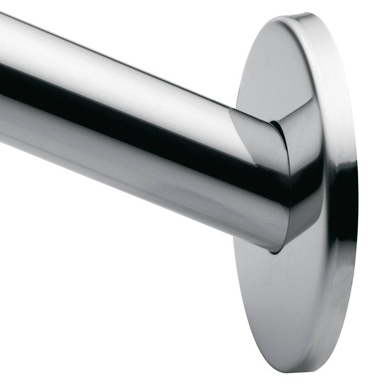 Low-Profile Curved Shower Rod Flanges Set of 2 - Frankwebs