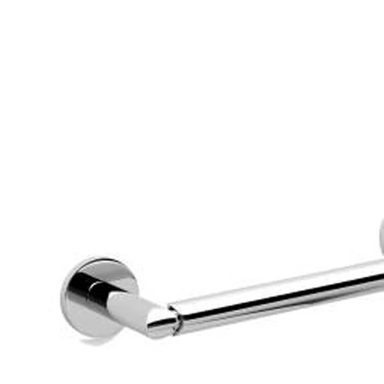 Towel Bar Sine 8 Inch Single Polished Chrome Brass 3-3/8 Inch Extension from Wall - Frankwebs