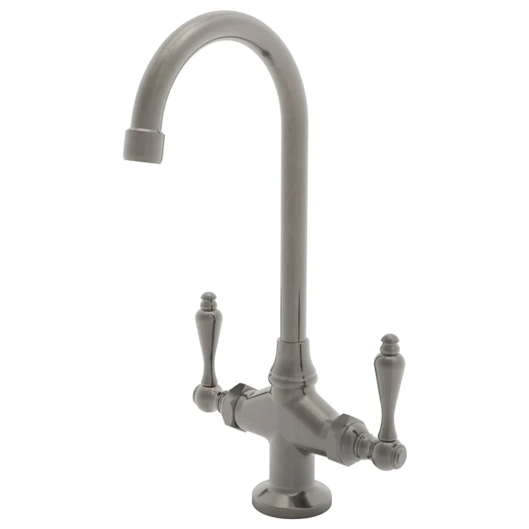 Nadya Two Handle Bar/Prep Faucet - Midnight Chrome - Frankwebs