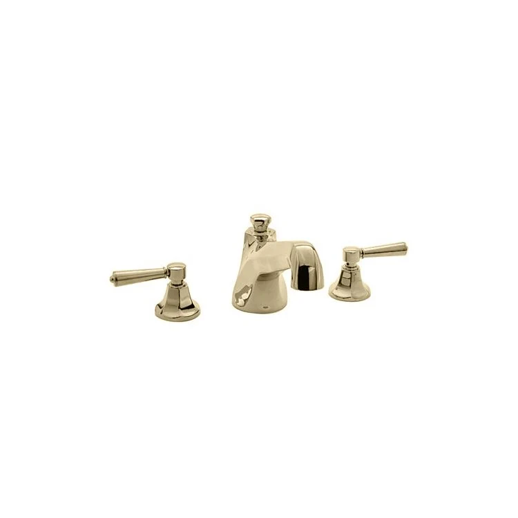 Roman Tub Filler Metropole 8 to 20 Inch Spread 2 Lever ADA Satin Bronze PVD Brass - Frankwebs