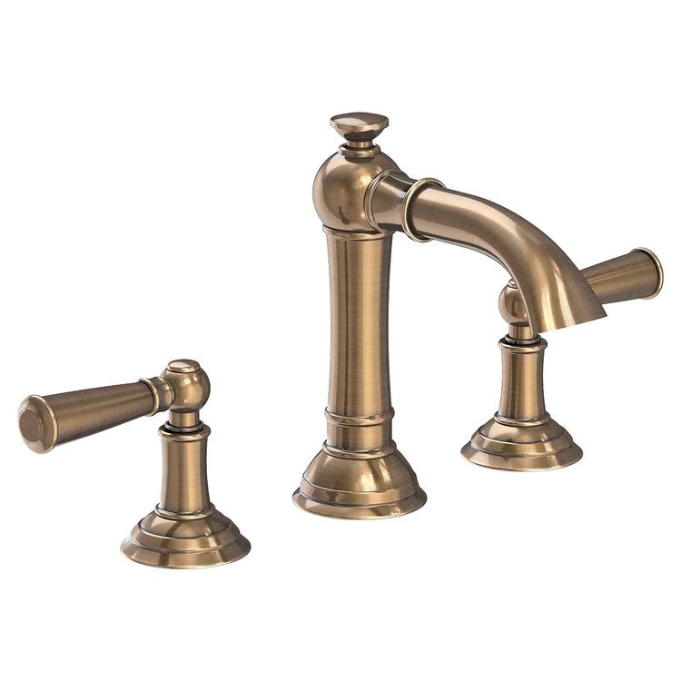 Lavatory Faucet Aylesbury Widespread 8 to 20 Inch Spread 2 Lever ADA Satin Gold PVD 1.2 Gallons per Minute Brass Spout Height 4-3/16 Inch - Frankwebs