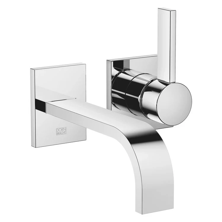 Lavatory Faucet MEM Mixer Wall Mount 1 Lever ADA WaterSense Chrome 1.2 Gallons per Minute Less Drain 2 Hole - Frankwebs