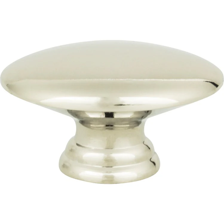 Knob Atlas Successi Egg Brushed Nickel Zinc Alloy 1-1/2 Inch 1 Inch - Frankwebs