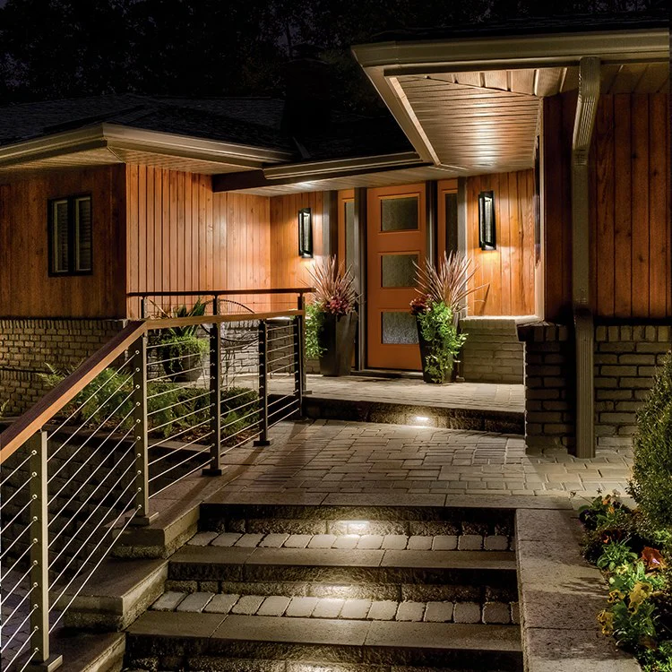 River Path Single-Light LED Outdoor Wall Sconce - Frankwebs