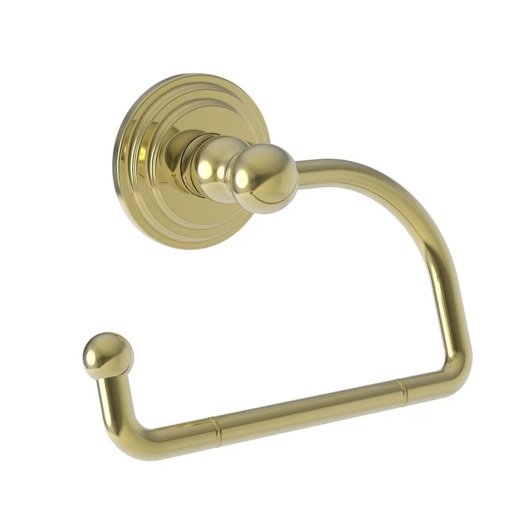 Toilet Paper Holder Alveston Open Roller Stainless Steel PVD Brass 5-7/8 Inch 3-1/4 Inch Wall Mount - Frankwebs