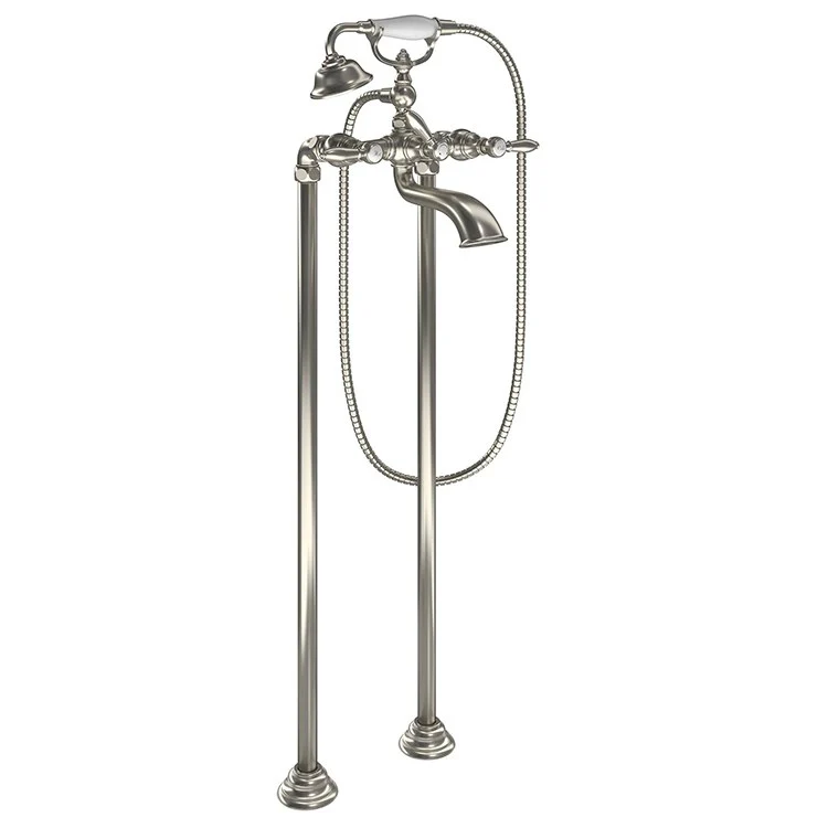 Weymouth Two-Handle Tub Filler with Handshower - Frankwebs