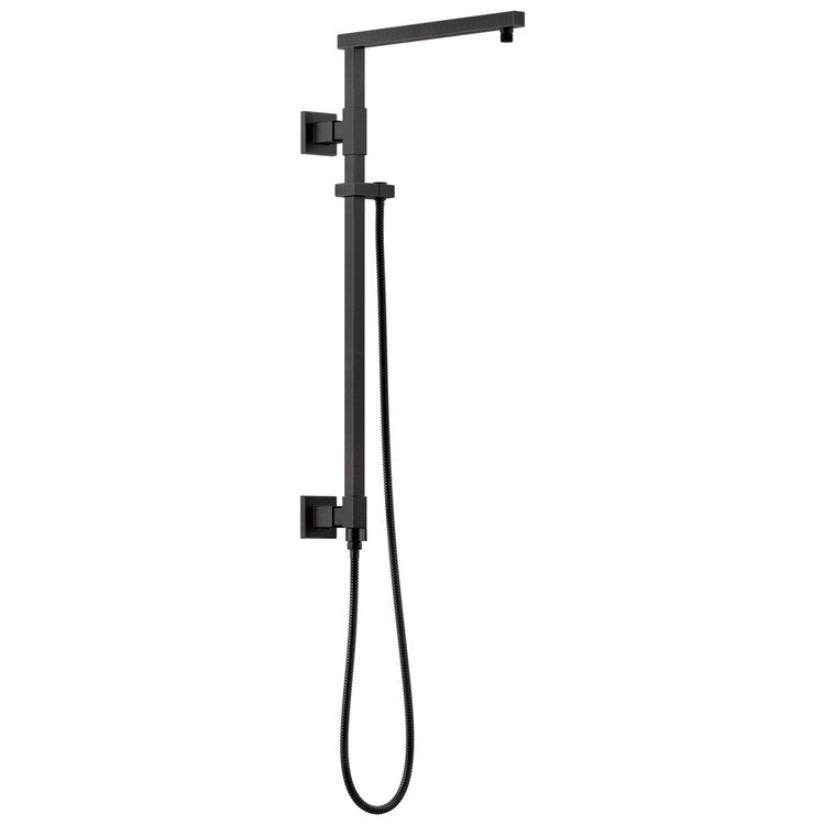 Shower Column Emerge Universal Showering Components Angular Lumicoat Stainless 26 Inch - Frankwebs