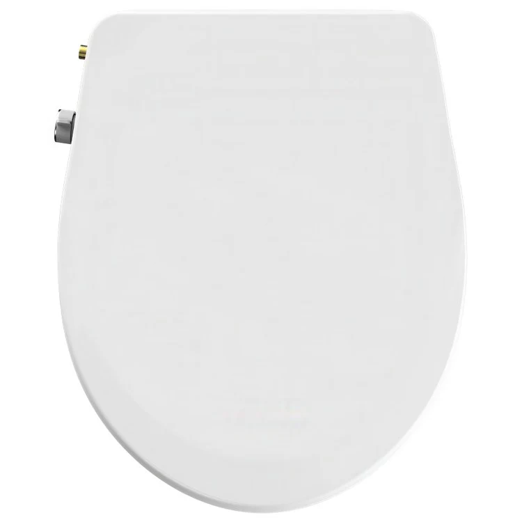 Bidet Seat Haven 500R Round Closed Front with Cover Plastic White - Frankwebs