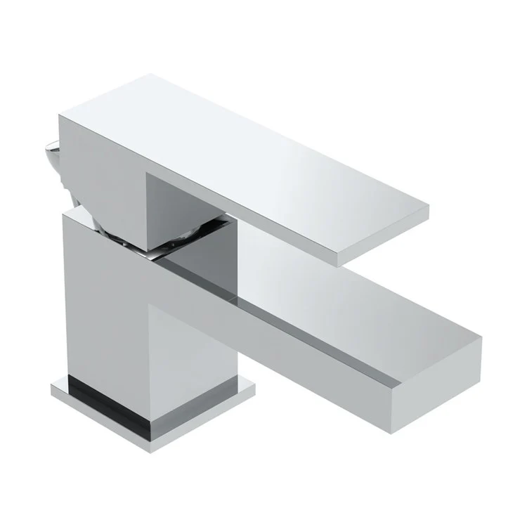 Lavatory Faucet Duro 1 Lever ADA WaterSense Polished Chrome 1.0 Gallons per Minute Push Pop 1 Hole - Frankwebs