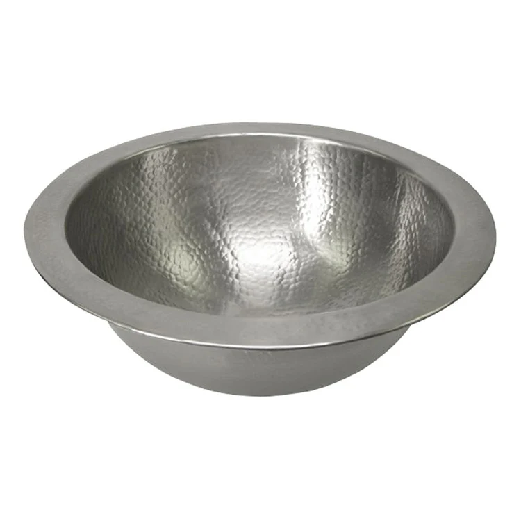 Lavatory Sink Addie 12 Inch Round Hammered Pewter - Frankwebs