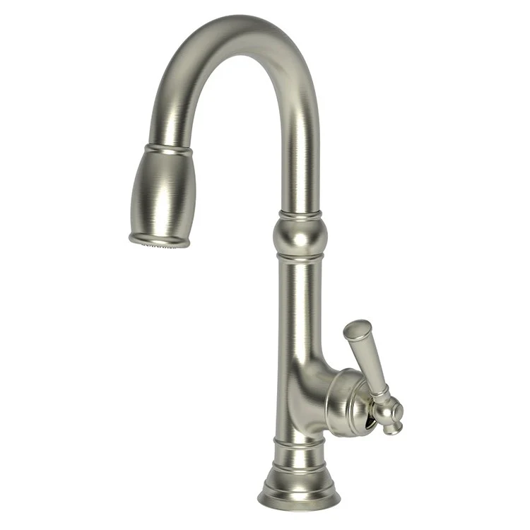 Bar Faucet Jacobean 1 Lever ADA Flat Black Pull Down Swivel Brass Spout Height 7-3/4 Inch 1.8 Gallons per Minute - Frankwebs