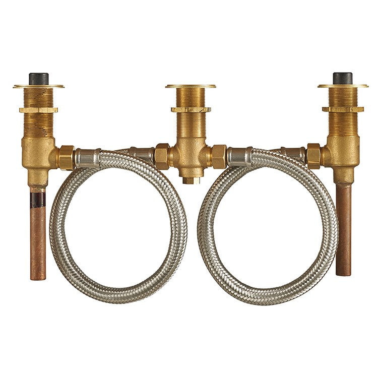 Flash Roman Tub Filler Rough-in Valve for Trim without Handshower - Frankwebs