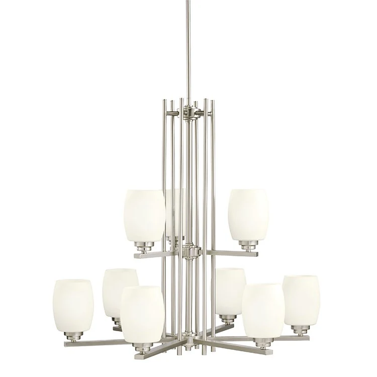 Eileen Nine-Light Two-Tier Chandelier - Frankwebs