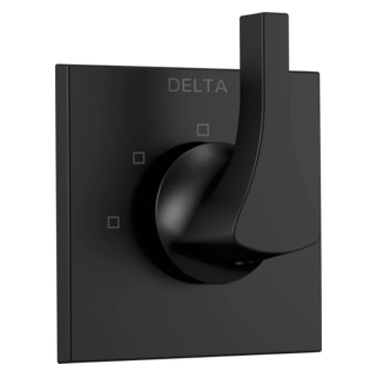 Diverter Trim Zura 3 Function 2 Port Matte Black 1 Lever ADA - Frankwebs