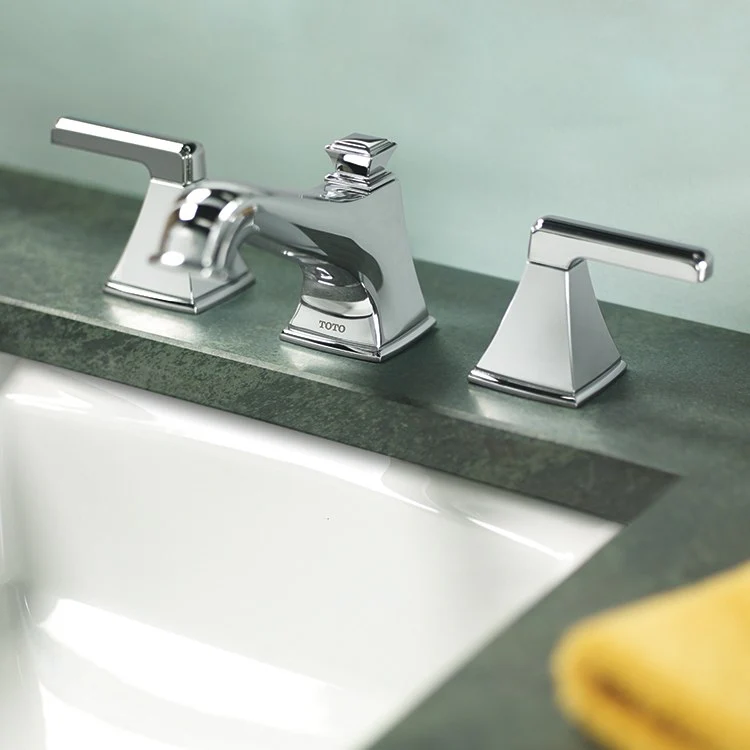 Connelly Two Handle Widespread Bathroom Faucet with Drain - Frankwebs