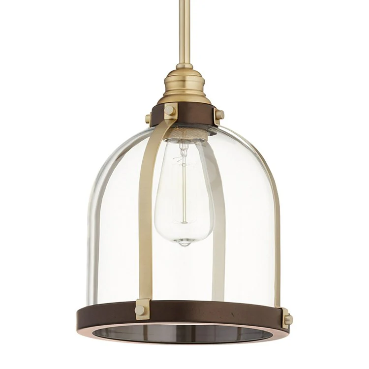 Banded Come Single-Light Pendant - Frankwebs