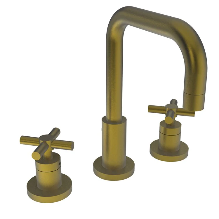 East Square Two Handle Widespread Bathroom Faucet with Drain - Frankwebs