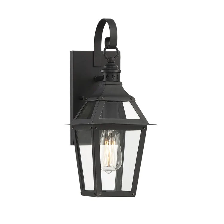 Jackson Single-Light Outdoor Wall Sconce - Frankwebs
