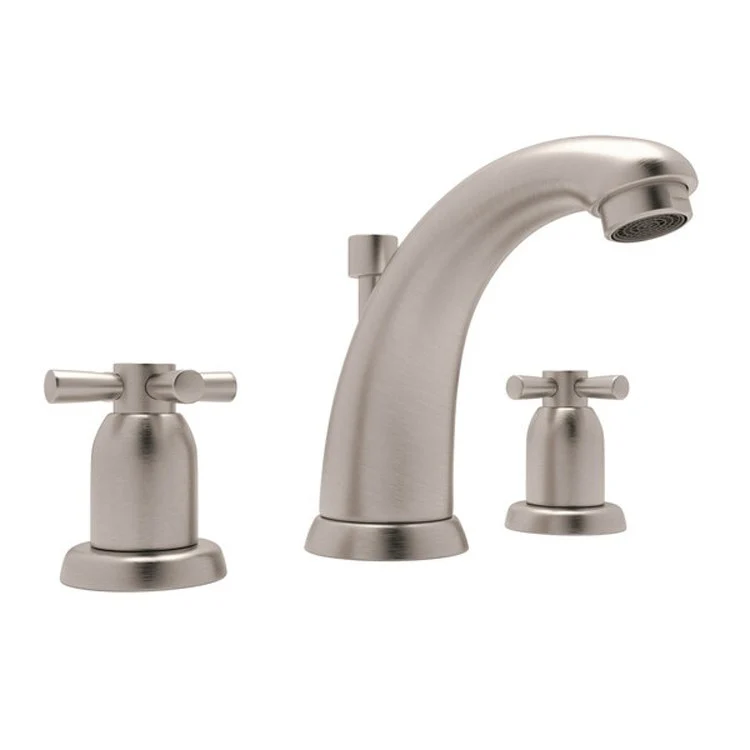 Lavatory Faucet Holborn 2 Cross English Gold 1.2 Gallons per Minute Fixed High Neck Spout - Frankwebs