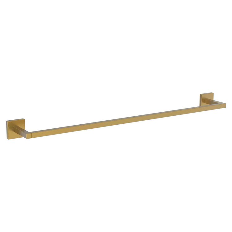 Towel Bar Cube 2 24 Inch Square Plate Flat Black Brass 3-1/4 Inch - Frankwebs