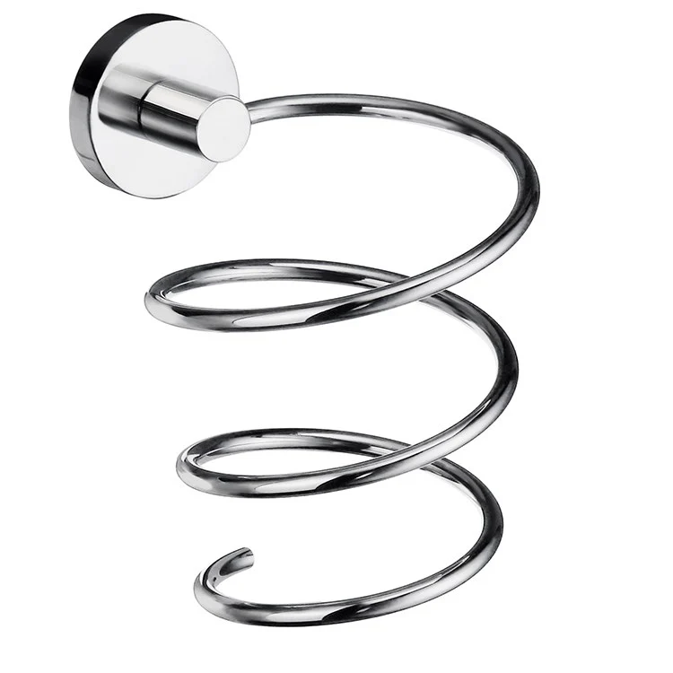 Home Wall-Mount Coil Hair Dryer Holder - Frankwebs