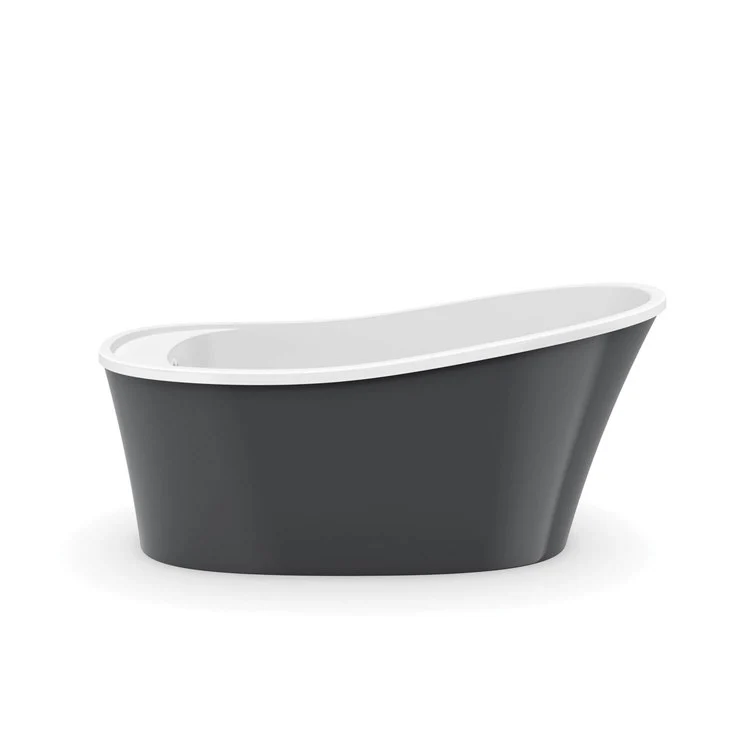 Freestanding Tub Ariosa 60 x 32 Inch End White Oval - Frankwebs
