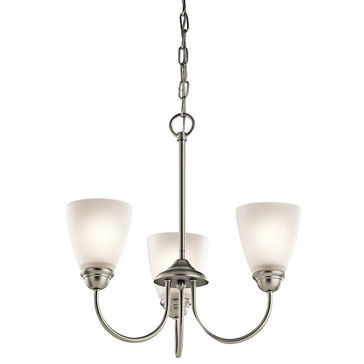 Jolie Three-Light Mini Chandelier - Frankwebs
