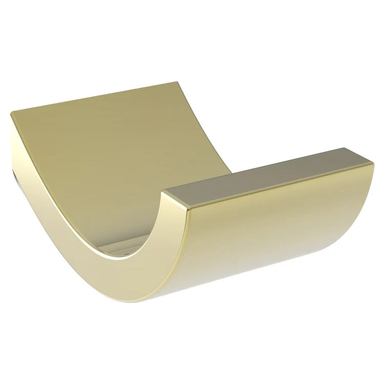 Robe Hook Secant Single White 1 Inch 2-1/2 Inch Wall Mount Brass - Frankwebs
