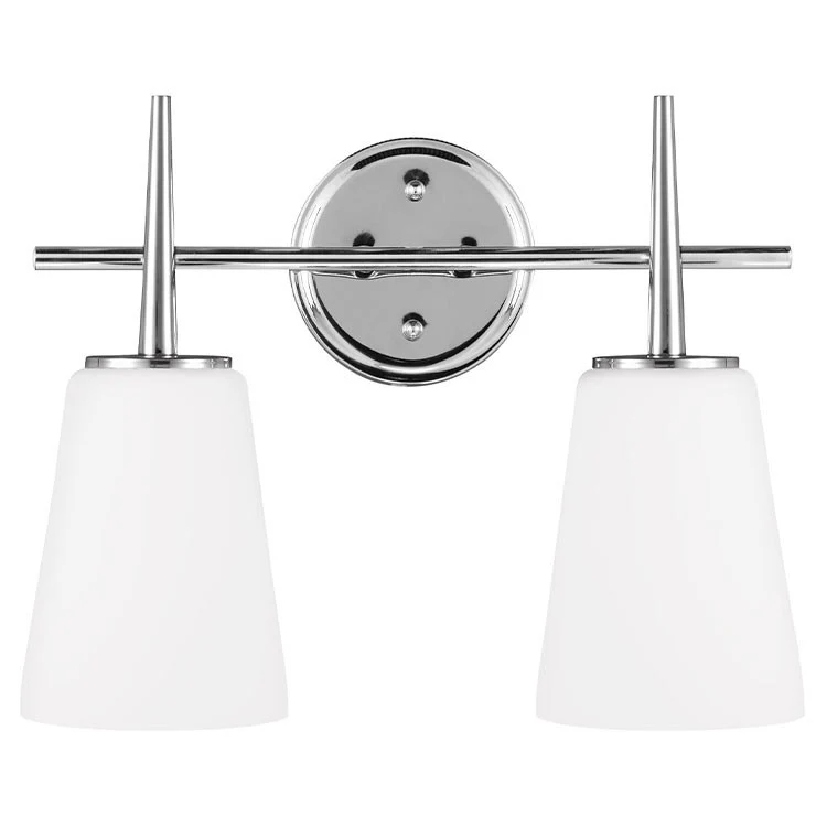 Driscoll Two-Light Bathroom Vanity Fixture - Frankwebs
