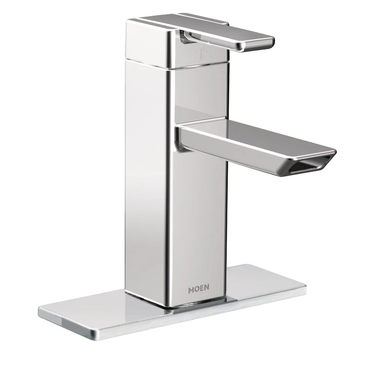 Lavatory Faucet 90 Degree 1 Lever ADA Chrome 1.0 Gallons per Minute - Frankwebs