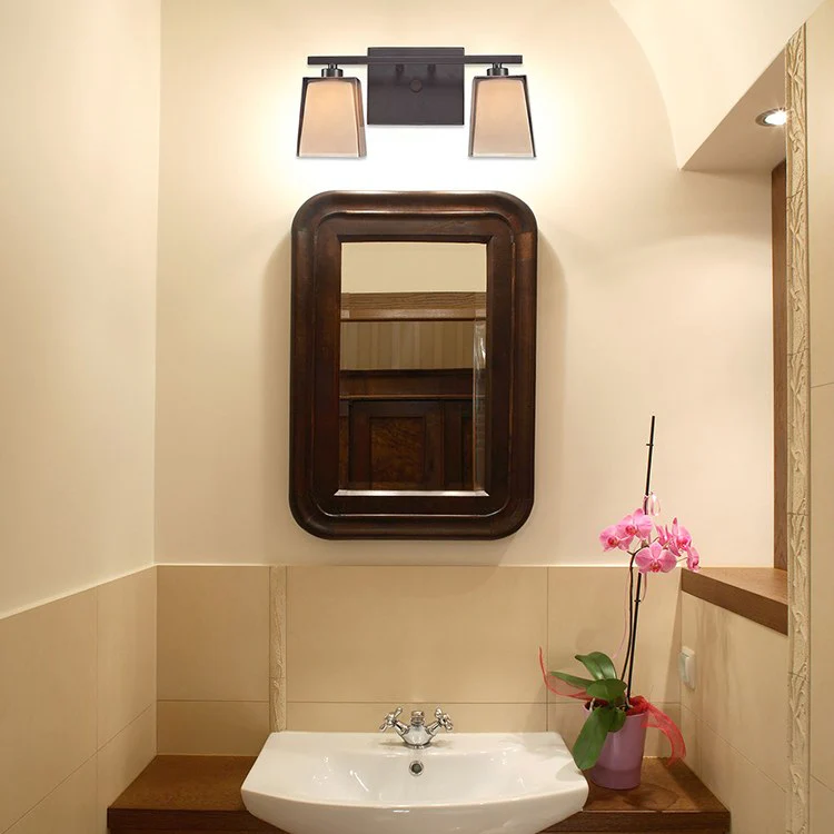 Serenity Two-Light Bathroom Vanity Fixture - Frankwebs