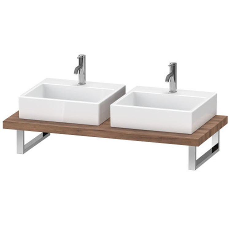 Lavatory Console L-Cube Linen Double Basin 31-1/2 x 21-5/8 Inch 1-3/4 Inch - Frankwebs