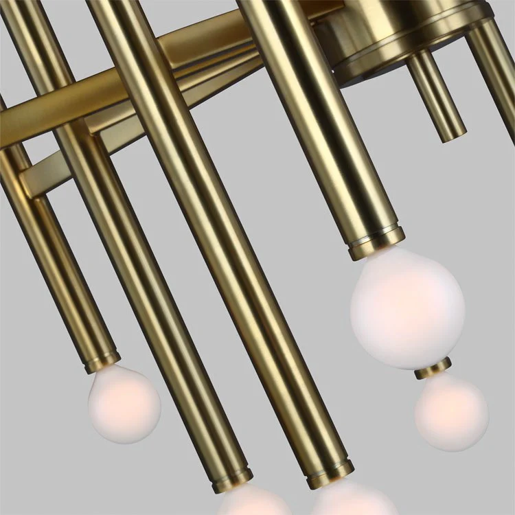 Beckham Modern Twenty-Four-Light Chandelier by Thomas O'Brien - Frankwebs