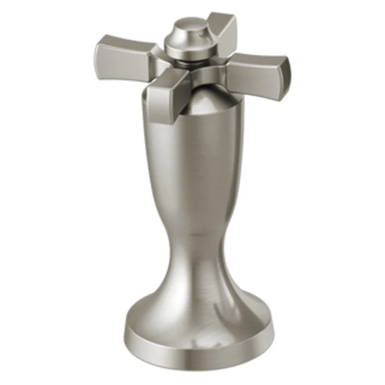 Handle Kit Dorval Metal 1 Cross Chrome for Roman Tub/Wall Mount Tub Filler Faucets - Frankwebs