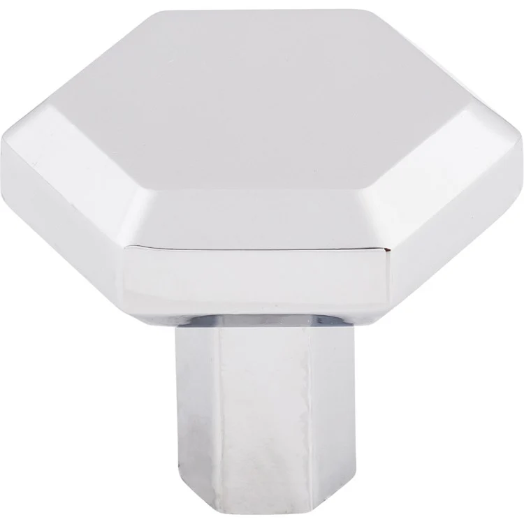 Knob Serene Lydia Hex for Decorative Hardware Ash Gray Zinc Alloy 1-1/4 Inch - Frankwebs