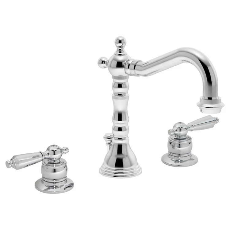Lavatory Faucet Carrington Widespread 8-16 Inch Spread 2 Lever Polished Chrome 1.0 Gallons per Minute Lift Rod and Pop-Up Drain Assembly 4-5/32 Inch - Frankwebs