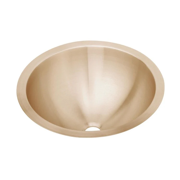 Lavatory Sink CuVerro 18.5 x 18.5 Inch Round Lustrous Satin - Frankwebs