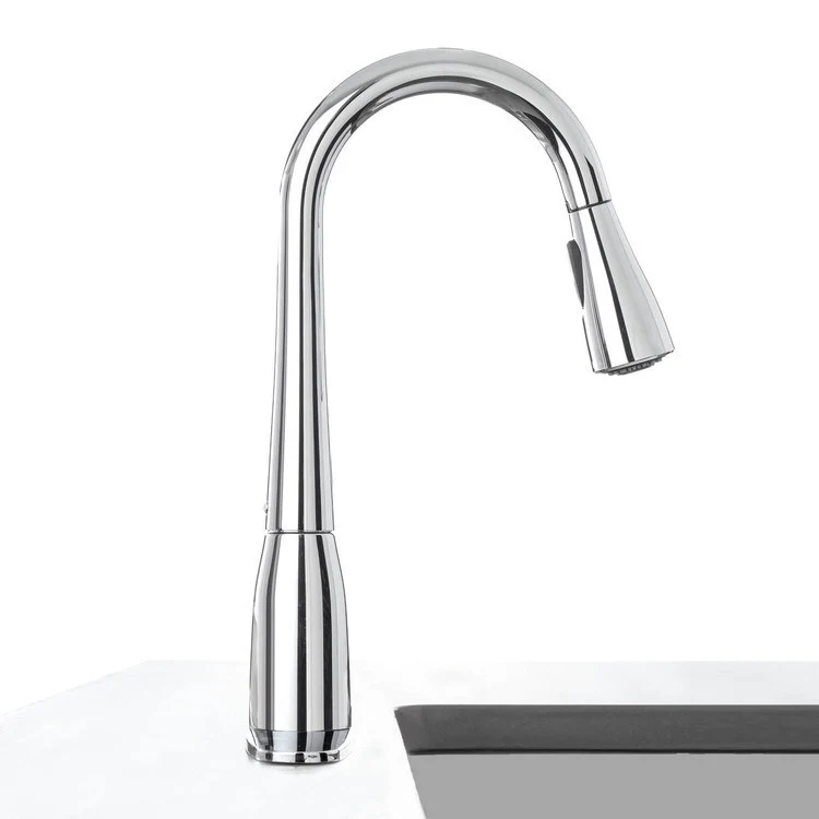 Arbor MotionSense Single Handle High-Arc Pull-Down Kitchen Faucet - Frankwebs