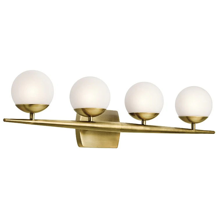 Jasper Four-Light Halogen Bathroom Vanity Fixture - Frankwebs