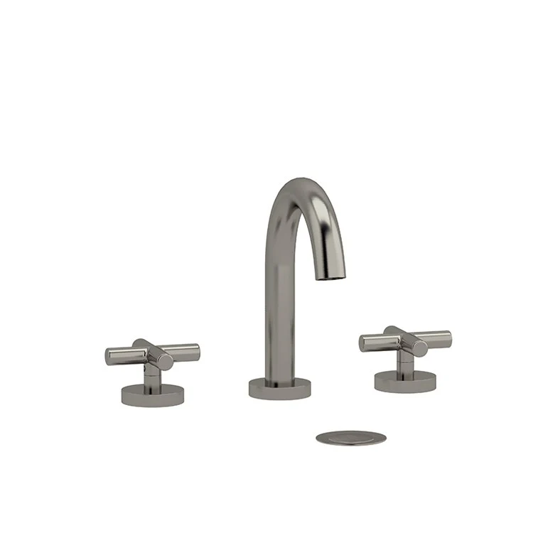 Lavatory Faucet Riu Widespread 8 Inch Spread 2 Cross ADA Chrome 1.2 Gallons per Minute - Frankwebs