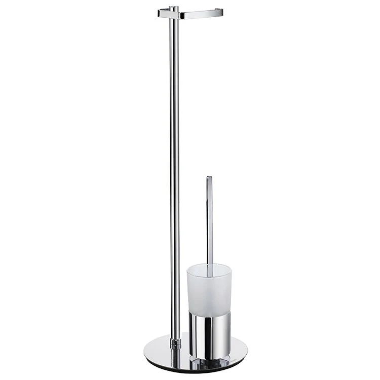Outline Freestanding Toilet Paper/Toilet Brush Holder - Frankwebs
