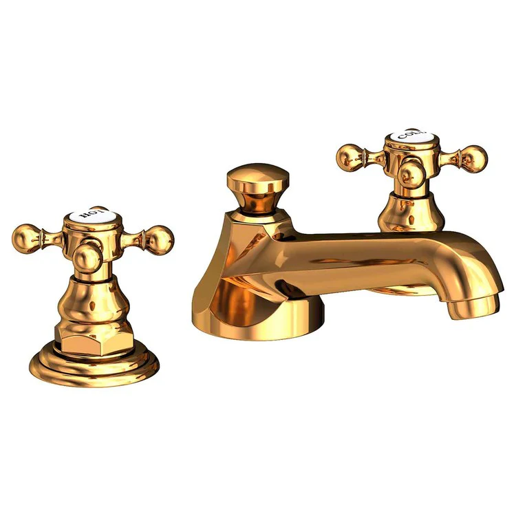 Lavatory Faucet Astor Widespread 8 to 20 Inch Spread 2 Cross ADA Antique Copper 1.2 Gallons per Minute Brass Spout Height 1-7/16 Inch - Frankwebs